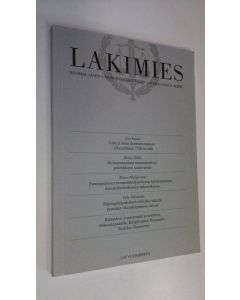käytetty kirja Lakimies 4/2012 : Suomalaisen lakimiesyhdistyksen aikakauskirja