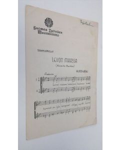 Kirjailijan Kaarlo Sarkia käytetty teos Levon maassa