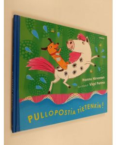 Kirjailijan Hannu Hirvonen käytetty kirja Pullopostia tietenkin!