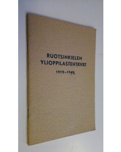 Tekijän Helmer Winter  käytetty teos Ruotsinkielen ylioppilastehtävät 1919-1944