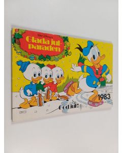 Kirjailijan Walt Disney käytetty kirja Glada julparaden 1983