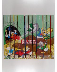 käytetty kirja Aku Ankan taskukirja 277-288