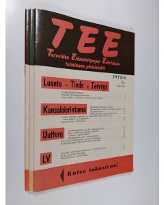 Kirjailijan Toivo Rautavaara käytetty teos TEE 6-8/1972 - Terveiden elämäntapojen edistämistoiminnan yhteislehti 6-8/1972