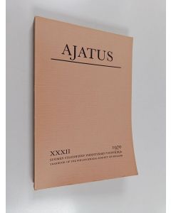 käytetty kirja Ajatus 32 : Suomen filosofisen yhdistyksen vuosikirja 1970