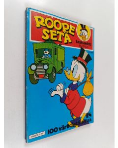 Kirjailijan Walt Disney käytetty kirja Roope-setä 2/1981