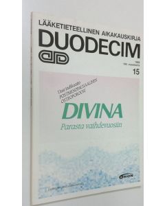 käytetty kirja Duodecim 15/1988 : Lääketieteellinen aikaakuskirja