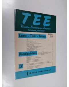 käytetty teos Tee 1974 : 1 : terveiden elämäntapojen edistämistoiminnan yhteislehti