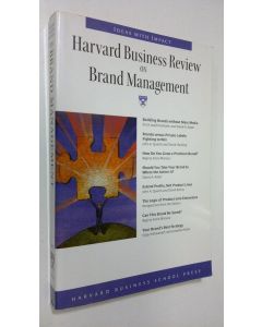 Kirjailijan Erich Joachimsthaler käytetty kirja Harvard Business Review on Brand Management