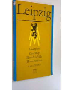 käytetty teos Leipzig : stadtpaln ; city map ; plan de la ville ( ca. 1:15 000)