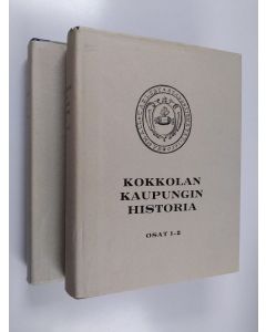 Kirjailijan Axel Mickwitz käytetty kirja Kokkolan kaupungin historia 1-3 : Osa 1 ajanjakso 1620-1713 ; osa 2 ajanjakso 1714-1808 ; osa 3 ajanjakso 1808-1878
