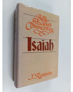 Kirjailijan Jan Ridderbos käytetty kirja Isaiah