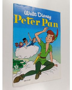 Kirjailijan Walt Disney käytetty teos Peter Pan (Aku Ankan erikoisnumero)