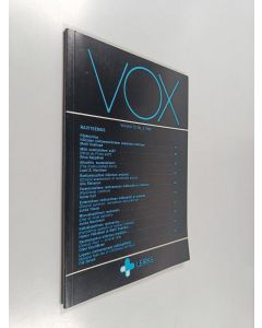 käytetty kirja VOX 2/1990