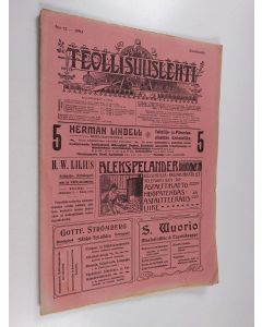 uusi teos Suomen Teollisuuslehti N:o 12/1903