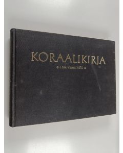 käytetty kirja Koraalikirja 1 : Virret 1-370