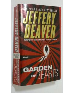Kirjailijan Jeffery Deaver käytetty kirja Garden of beasts