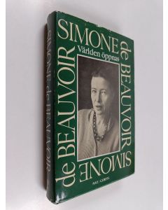 Kirjailijan Simone de Beauvoir käytetty kirja Världen öppnas