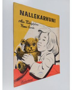 Kirjailijan Hans Carste käytetty teos Nallekarhuni = Min Teddybjörn