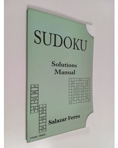 Kirjailijan Salazar Ferro käytetty kirja Sudoku Solutions Manual