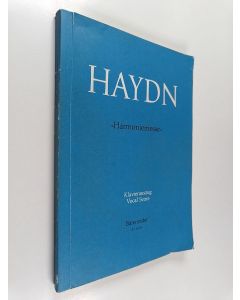 Kirjailijan Joseph Haydn käytetty kirja "Harmoniemesse" : 1802