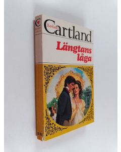 Kirjailijan Barbara Cartland käytetty kirja Längtans låga