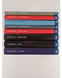 Kirjailijan Ian McEwan käytetty kirja Ian McEwan -paketti (8 kirjaa) : Lauantai ; Polte ; Makeannälkä ; Lapsen oikeus ; Sementtipuutarha ; Rannalla ; Pähkinänkuori ; Vieraan turva