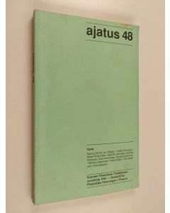 käytetty kirja Ajatus 48 : filosofisen yhdistyksen vuosikirja 1991