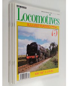 käytetty teos Locomotives illustrated vuosikerta 1991 (maalis- ja huhtikuun numerot puuttuu)