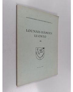 käytetty kirja Lounais-Hämeen Luonto 21 : (1965)