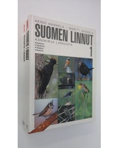 Kirjailijan Heino Hanhela käytetty kirja Suomen linnut 1-3 : äänikirja linnuista