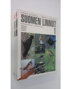 Kirjailijan Heino Hanhela käytetty kirja Suomen linnut 1-3 : äänikirja linnuista