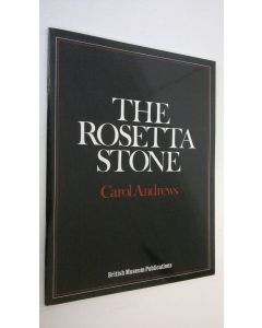 Kirjailijan Carol Andrews käytetty teos The Rosetta stone