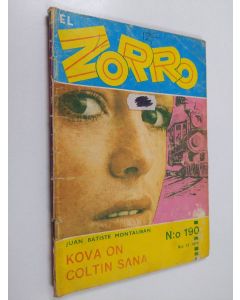 käytetty teos El Zorro nro 190 : Kova on Coltin sana