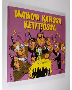 Kirjailijan Kai Heinonen uusi kirja Manun kanssa keittiössä