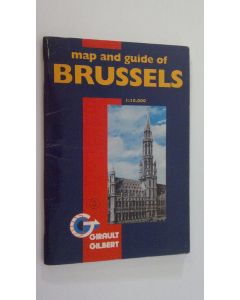 käytetty teos Map and guide of Brussels