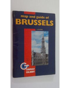 käytetty teos Map and guide of Brussels
