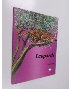 käytetty teos Leopardi