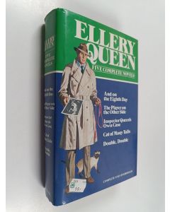 Kirjailijan Ellery Queen käytetty kirja Five complete novels : and on the eighth day : the player on the other side : inspector queens own case : cat of many tails : Double, double