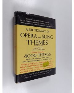Kirjailijan Harold Barlow käytetty kirja A dictionary of opera and song themes