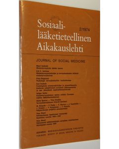 käytetty teos Sosiaalilääketieteellinen aikakauslehti 2/1974