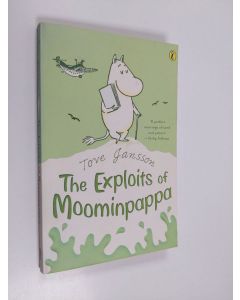 Kirjailijan Tove Jansson käytetty kirja The exploits of Moominpappa : described by himself