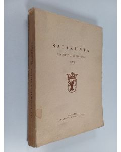 Kirjailijan Tapio Horila käytetty kirja Satakuntalainen osakunta 1929-1954 : 25-vuotiskatsaus