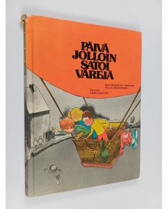 Kirjailijan Roy Etherton käytetty kirja Päivä jolloin satoi värejä