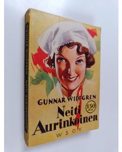 Kirjailijan Gunnar Widegren käytetty kirja Neiti Aurinkoinen
