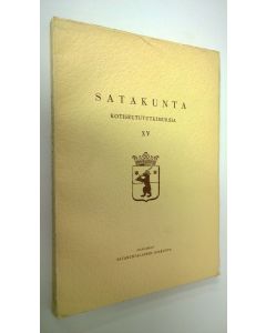 Tekijän Edwin Linkomies  käytetty kirja Satakunta kotiseutututkimuksia 15