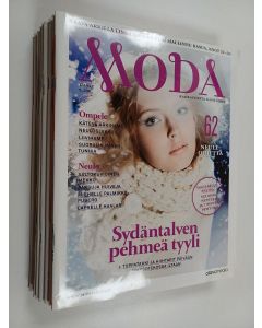 käytetty teos Moda vuosikerta 2012 (n:o 1-8)