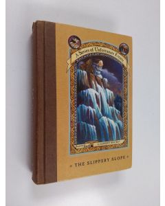 Kirjailijan Lemony Snicket käytetty kirja The slippery slope