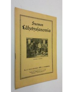 käytetty teos Suomen lähetyssanoma n:o 6-7 kesä-heinäkuu 1930