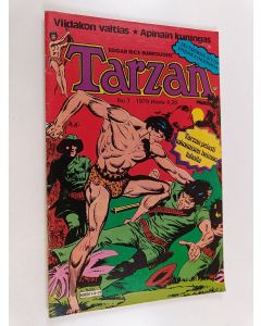 Kirjailijan Edgar Rice Burroughs käytetty teos Tarzan 7/1979