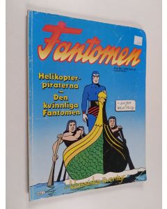 Kirjailijan Lee Falk käytetty kirja Fantomen : klassiska äventyr